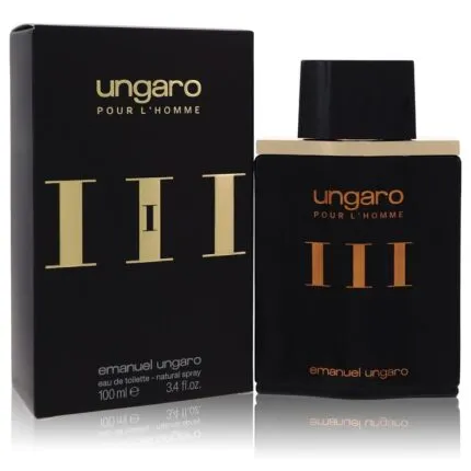 Ungaro Iii Cologne By Ungaro 3.4 oz Eau De Toilette Spray (New Packaging)