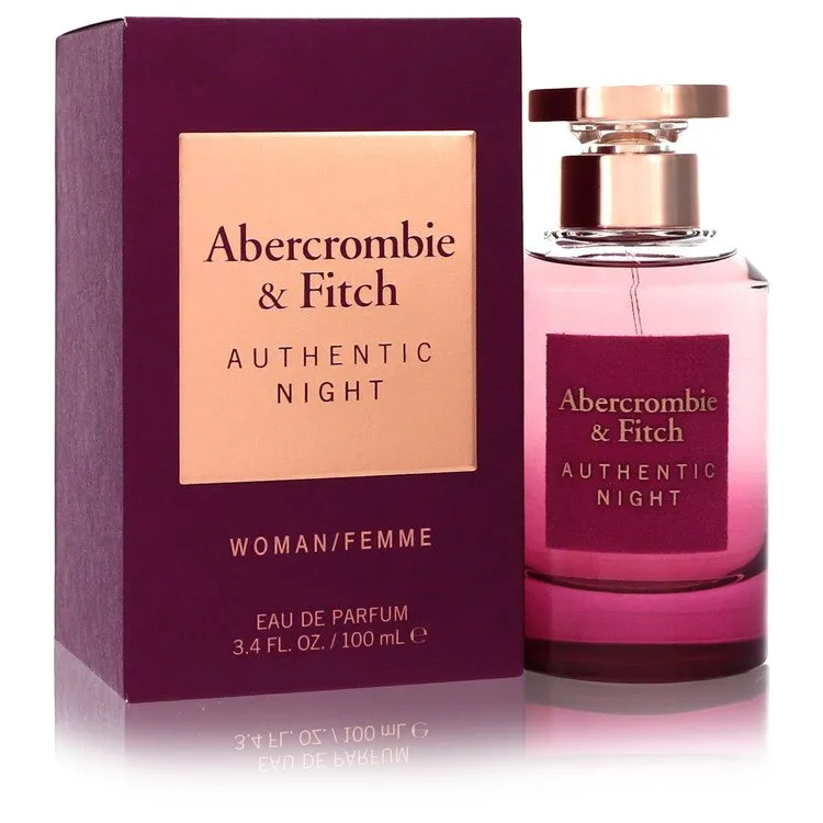 Abercrombie & Fitch Authentic Night Perfume 3.4 oz Eau De Parfum Spray Abercrombie & Fitch Authentic Night Perfume 3.4 oz Eau De Parfum Spray