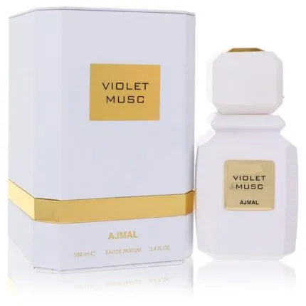 Ajmal Violet Musc Perfume 3.4 oz Eau De Parfum Spray (Unisex)