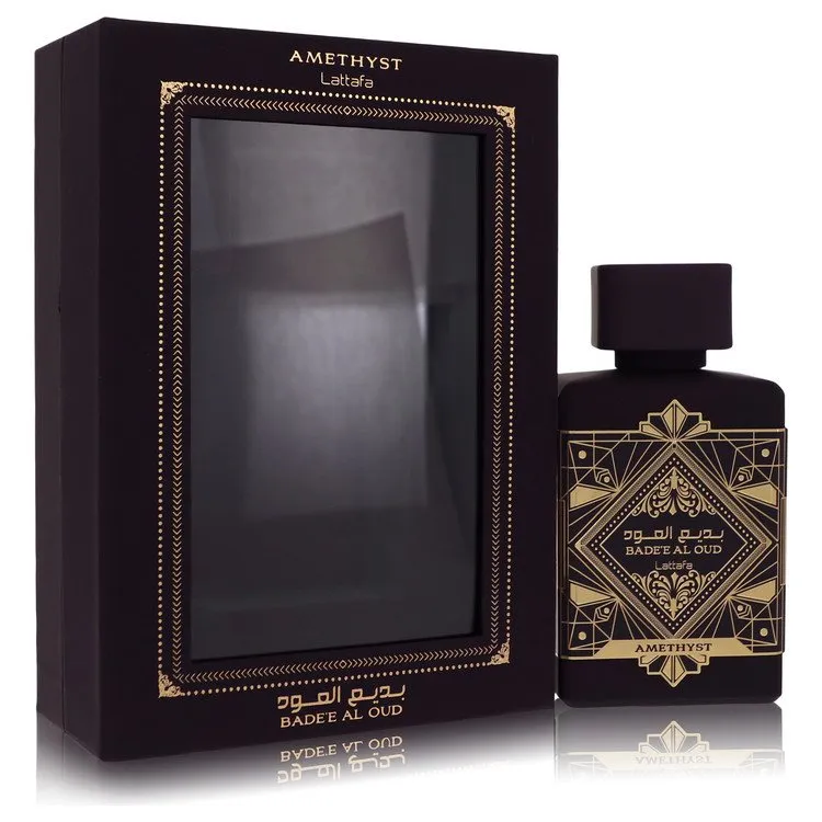 Amethyst Badee Al Oud Perfume By Lattafa 3.4 oz Eau De Parfum Spray (Unisex)