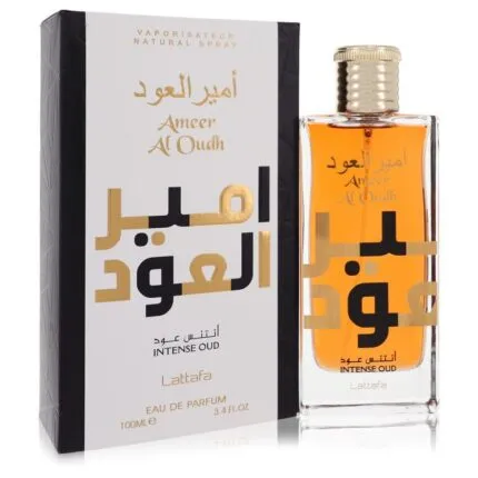 Lattafa Ameer Al Oudh Intense Oud Perfume 3.4 oz Eau De Parfum Spray (Unisex)