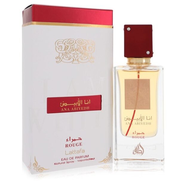 Ana Abiyedh I Am White Rouge Perfume By Lattafa 2 oz Eau De Parfum Spray (Unisex)