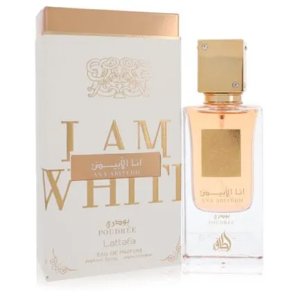 Ana Abiyedh I Am White Poudree Perfume By Lattafa 2 oz Eau De Parfum Spray (Unisex)