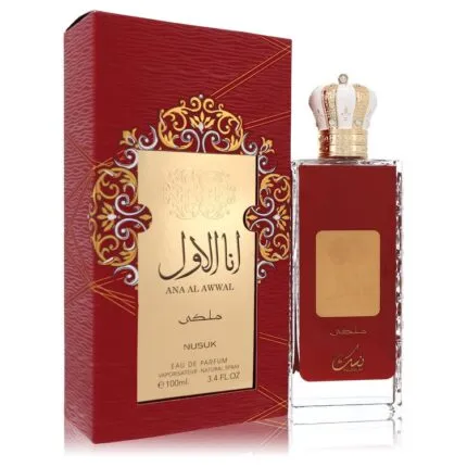 Ana Al Awwal Rouge Perfume By Nusuk 3.4 oz Eau De Parfum Spray