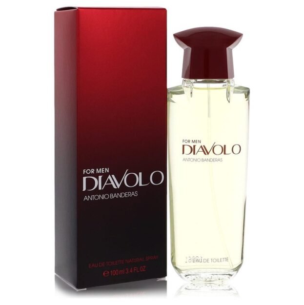 Antonio Banderas Diavolo Cologne 3.4 oz Eau De Toilette Spray