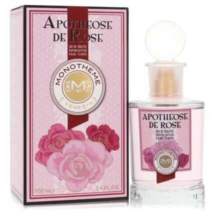 Monotheme Apotheose De Rose Perfume 3.4 oz Eau De Toilette Spray