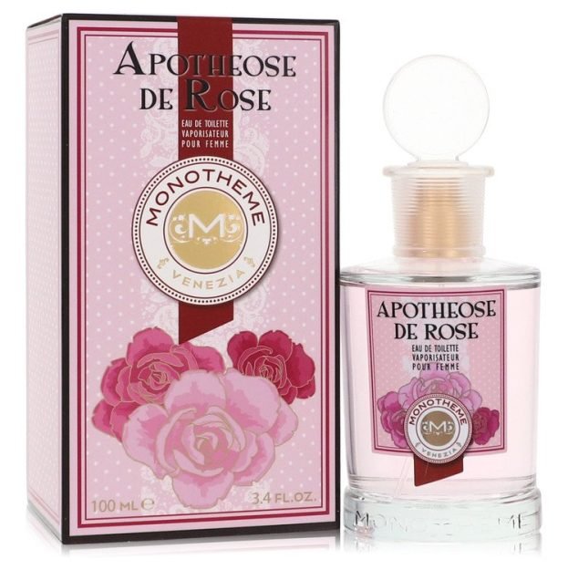 Monotheme Apotheose De Rose Perfume 3.4 oz Eau De Toilette Spray
