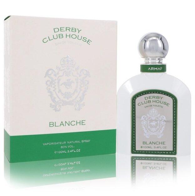 Armaf Derby Blanche White Cologne 3.4 oz Eau De Toilette Spray