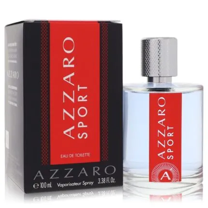 Azzaro Sport Cologne 3.4 oz Eau De Toilette Spray