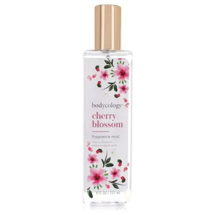 Bodycology Cherry Blossom Cedarwood And Pear 8 oz Fragrance Mist Spray