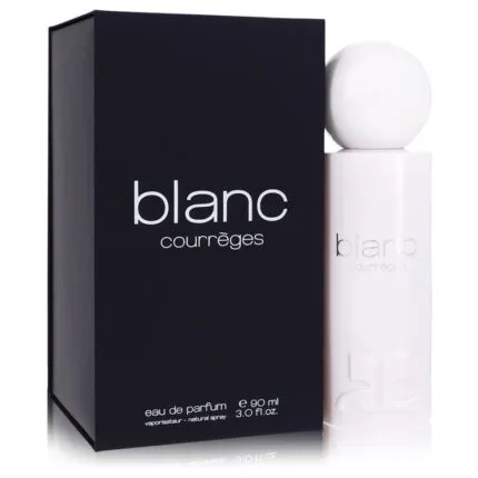 Courreges Fragrances Blanc De Courreges Perfume 3 oz Eau De Parfum Spray (New Packaging)