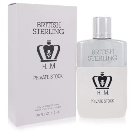 British Sterling Him Private Stock Cologne By Dana 3.8 oz Eau De Toilette Spray