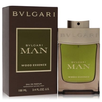 Man Wood Essence Cologne By Bvlgari 3.4 oz Eau De Parfum Spray
