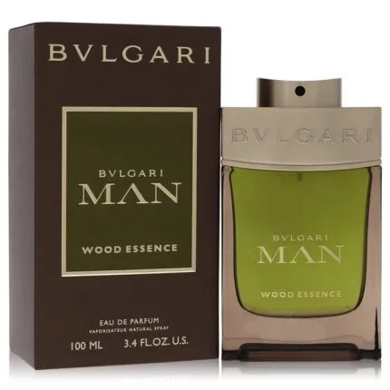Man Wood Essence Cologne By Bvlgari 3.4 oz Eau De Parfum Spray