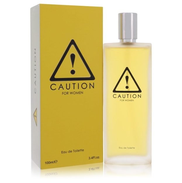 Kraft Caution Perfume 3.4 oz Eau De Toilette Spray