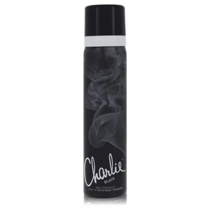 Revlon Charlie Black Perfume 2.5 oz Body Fragrance Spray