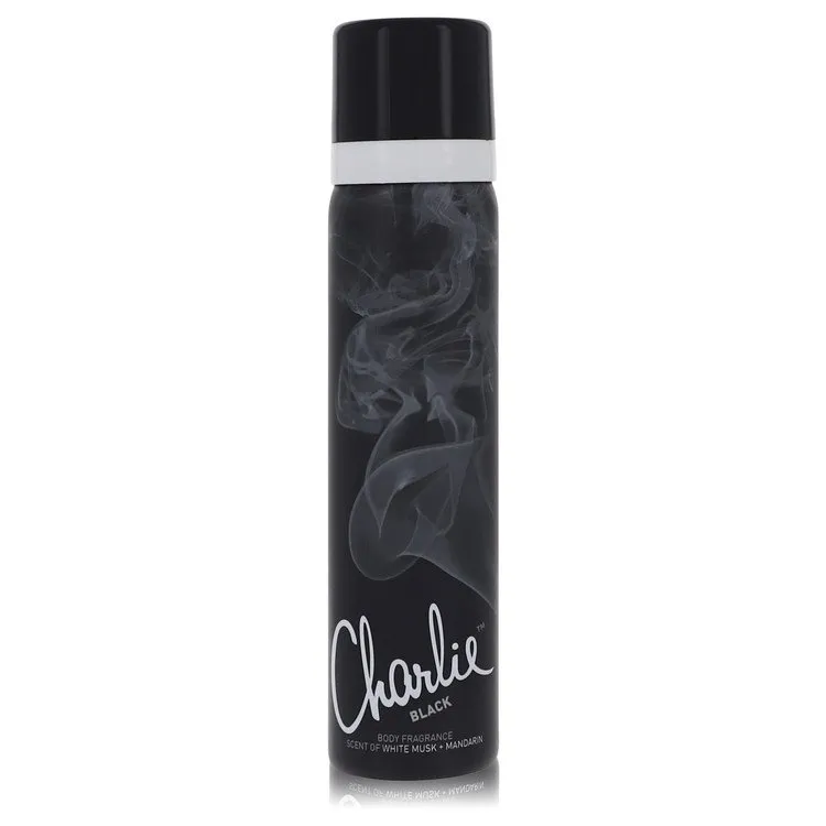 Revlon Charlie Black Perfume 2.5 oz Body Fragrance Spray