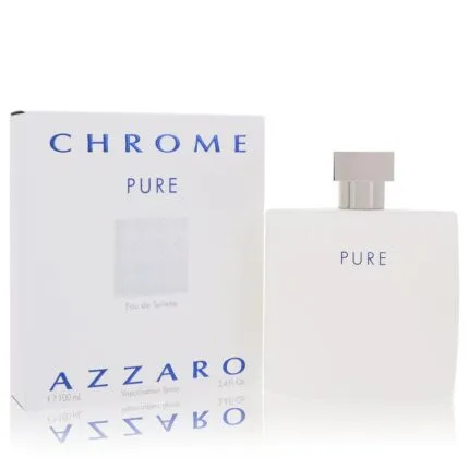 Azzaro Chrome Pure 3.4 oz Eau De Toilette Spray