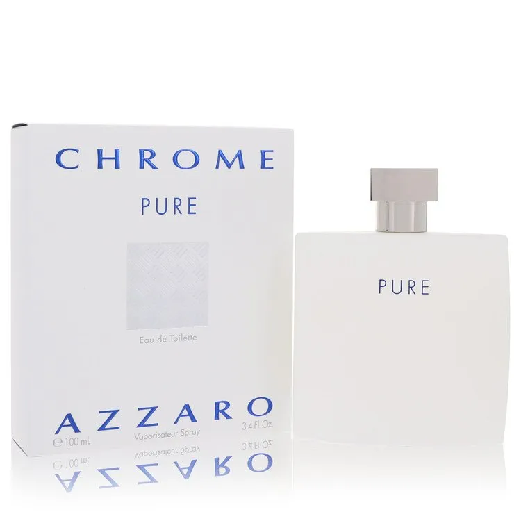 Azzaro Chrome Pure 3.4 oz Eau De Toilette Spray Azzaro Chrome Pure 3.4 oz Eau De Toilette Spray