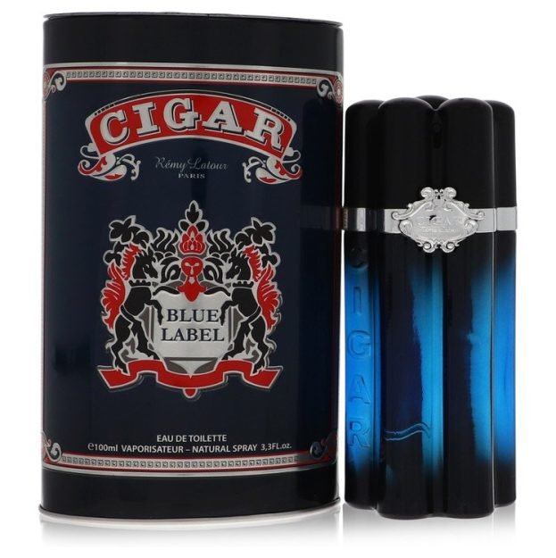 Remy Latour Cigar Blue Label Cologne 3.3 oz Eau De Toilette Spray