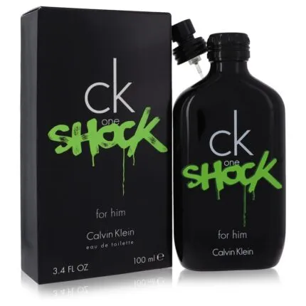 Calvin Klein Ck One Shock Cologne 3.4 oz Eau De Toilette Spray