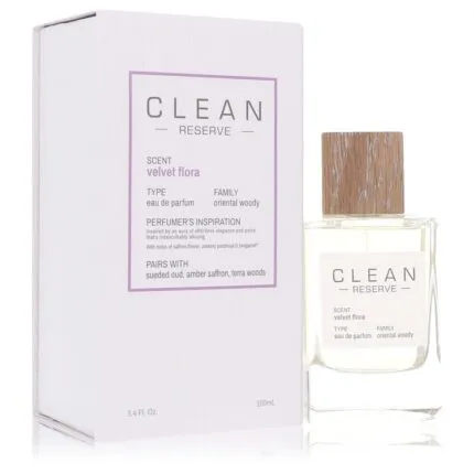Clean Reserve Velvet Flora Perfume 3.4 oz Eau De Parfum Spray