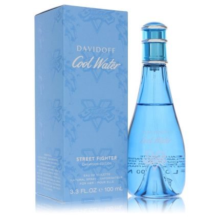 Davidoff Cool Water Street Fighter Perfume 3.3 oz Eau De Toilette Spray