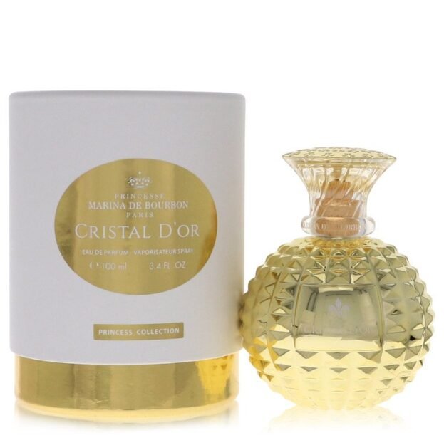 Marina De Bourbon Cristal D’Or Perfume 3.4 oz Eau De Parfum Spray