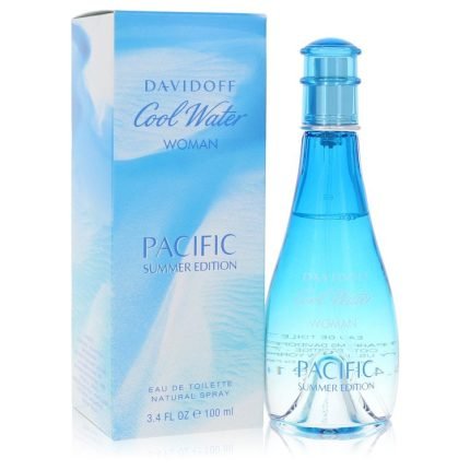 Davidoff Cool Water Pacific Summer 3.4 oz Eau De Toilette Spray