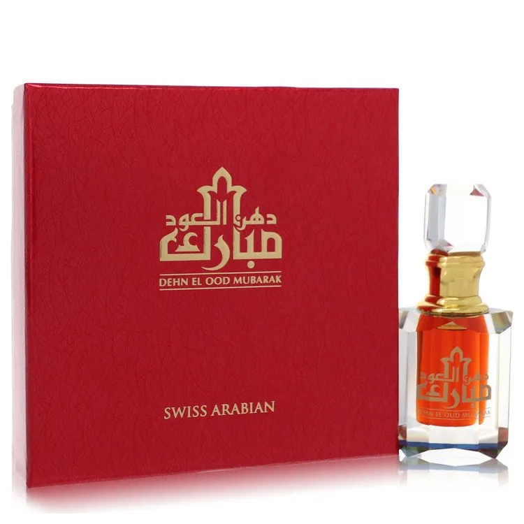 Dehn El Oud Mubarak Cologne By Swiss Arabian 0.2 oz Extrait De Parfum (Unisex)