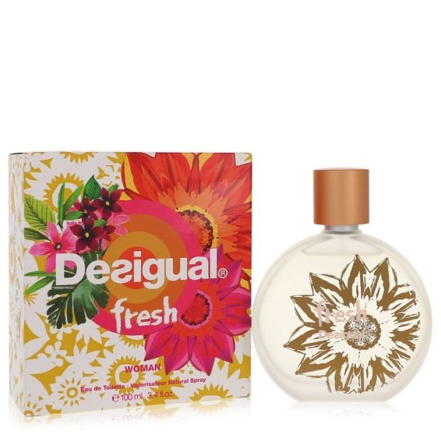 Desigual Fresh Perfume 3.4 oz Eau De Toilette Spray