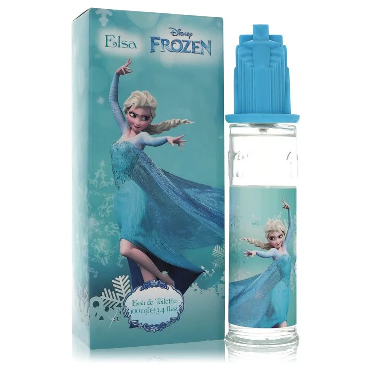 Disney Frozen Elsa Perfume 3.4 oz Eau De Toilette Spray (Castle Packaging)