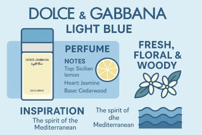 D&G Light Blue Perfume info image