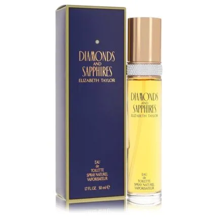 Elizabeth Taylor 1.7 Diamonds & Sapphires Perfumeoz Eau De Toilette Spray