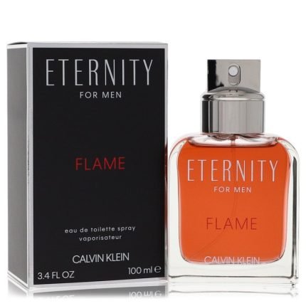 Calvin Klein Eternity Flame Cologne 3.4 oz Eau De Toilette Spray