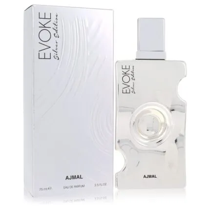 Ajmal Evoke Silver Edition Perfume 2.5 oz Eau De Parfum Spray