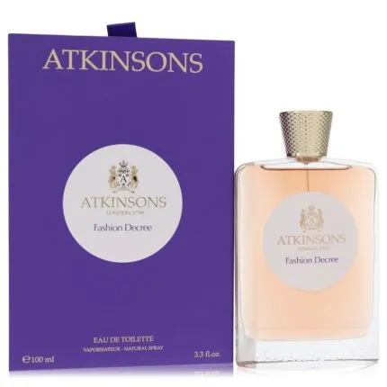 Atkinsons Fashion Decree Perfume 3.3 oz Eau De Toilette Spray