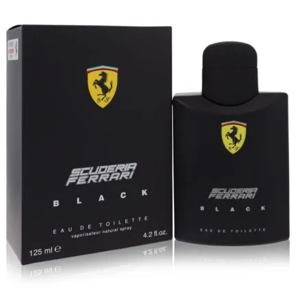 Ferrari Scuderia Black Cologne 4.2 oz Eau De Toilette Spray