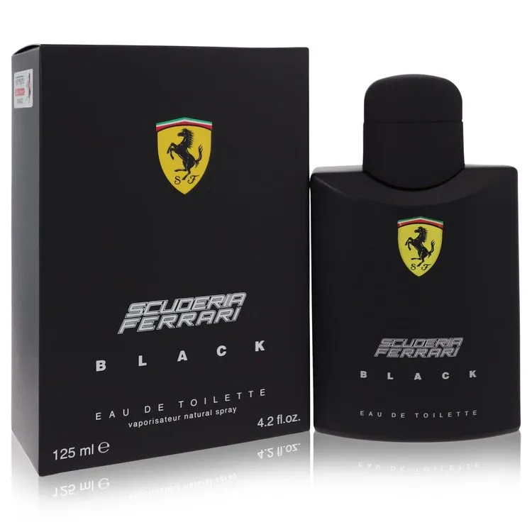 Ferrari Scuderia Black Cologne 4.2 oz Eau De Toilette Spray