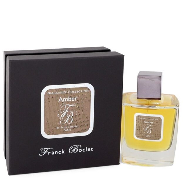 Franck Boclet Amber Cologne 3.4 oz Eau De Parfum Spray (unisex)