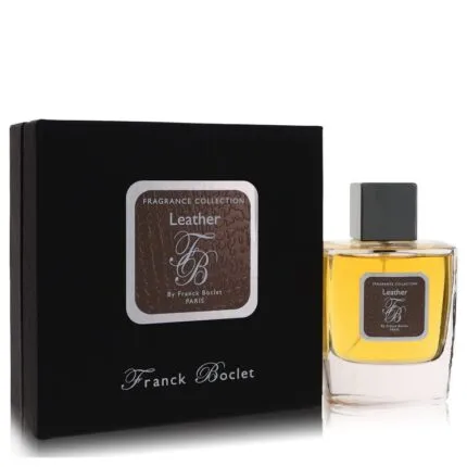 Franck Boclet Leather Cologne 3.4 oz Eau De Parfum Spray