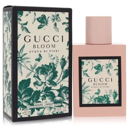 Gucci Bloom Acqua Di Fiori Perfume 1.6 oz Eau De Toilette Spray