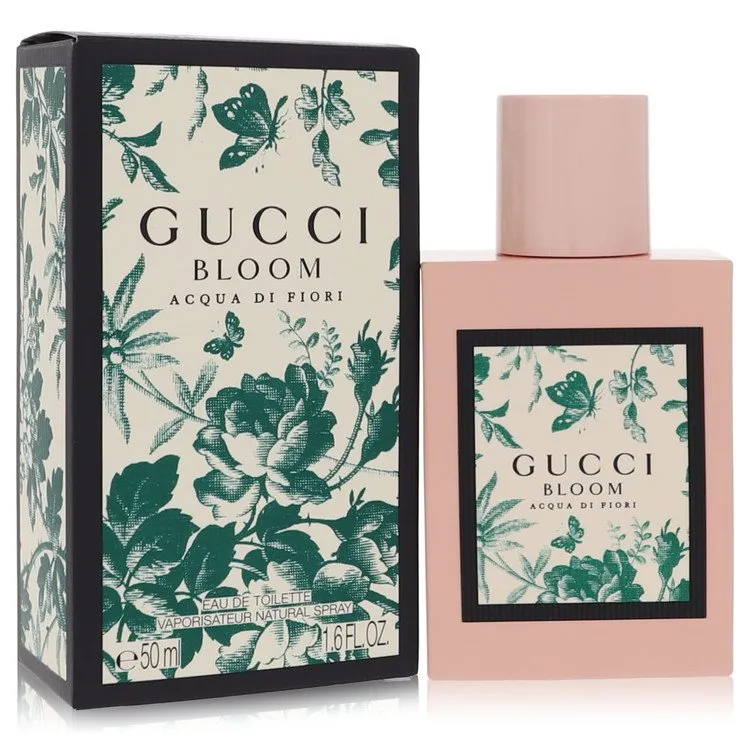 Gucci Bloom Acqua Di Fiori Perfume 1.6 oz Eau De Toilette Spray