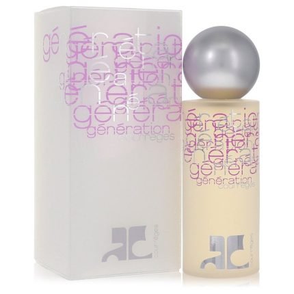 Courreges Generation Perfume 3.4 oz Eau De Toilette Spray