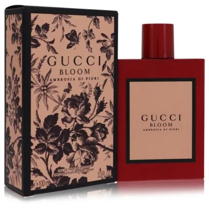 Gucci Bloom Ambrosia Di Fiori Perfume 3.3 oz Eau De Parfum Intense Spray