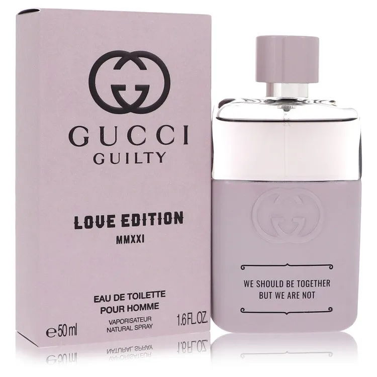 Gucci Guilty Love Edition Mmxxi Cologne 1.6 oz Eau De Toilette Spray Gucci Guilty Love Edition Mmxxi Cologne 1.6 oz Eau De Toilette Spray