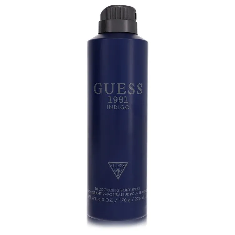 Guess 1981 Indigo Cologne 6 oz Body Spray Guess 1981 Indigo Cologne 6 oz Body Spray