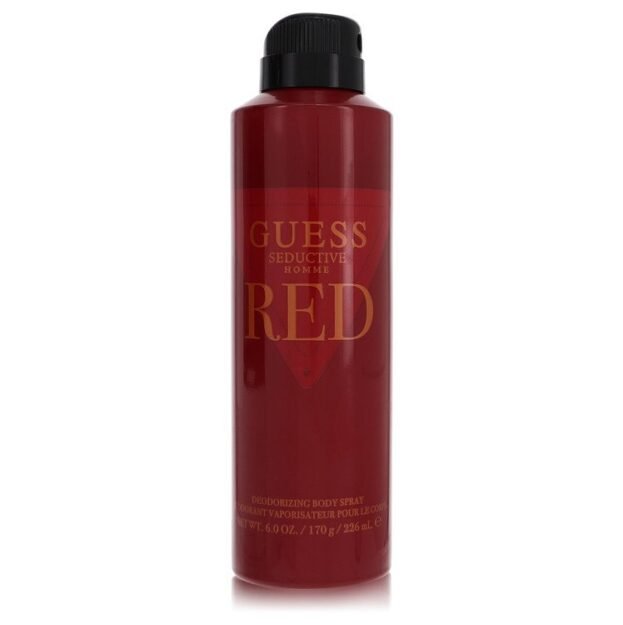 Guess Seductive Homme Red Cologne 6 oz Body Spray
