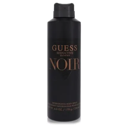 Guess Seductive Homme Noir Cologne 6 oz Body Spray
