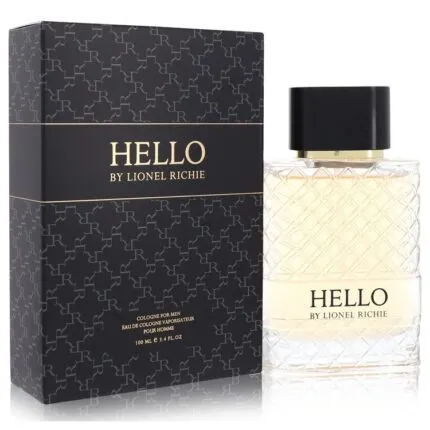Lionel Richie Hello Cologne 3.4 oz Eau De Cologne Spray